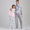 Simplicity Pattern S9019 Girls' & Misses' Loungewear