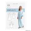 Simplicity Pattern S9102 Misses' Caftan & Dresses