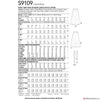 Simplicity Pattern S9109 Misses' Wrap Skirts In Various Lengths With Tie Options