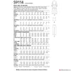Simplicity Pattern S9114 Misses' Dress, Top & Pants By Mimi G Style