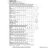 Simplicity Pattern S9123 Misses' Skirts
