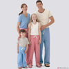 Simplicity Pattern S9132 Unisex Sleepwear (Adult & Child)