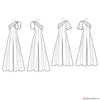 Simplicity Pattern S9142 Misses' Jumpsuit With One Shoulder Drape By Mimi G Style