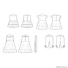 Simplicity Pattern S9154 Children's Dress, Top, Tunic & Leggings