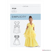 Simplicity Pattern S9168 Children's & Girls' Princess Costumes