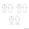 Simplicity Pattern S9195 Infants' Bunting & Jumpsuit