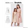 Simplicity Pattern S9246 Children's & Girls' Dresses