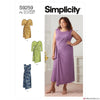 Simplicity Pattern S9259 Women's Knit Dresses & Tunic