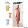 Simplicity Pattern S9262 Misses' V-neckline Shift Dresses