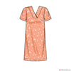 Simplicity Pattern S9262 Misses' V-neckline Shift Dresses