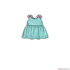 Simplicity Pattern S9319 Toddlers' Criss-Cross Top, Dresses, Rompers & Panties