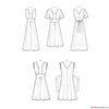 Simplicity Pattern S9325 Misses' & Women's Dress with Length & Sleeve Variations