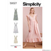 Simplicity Pattern S9327 Misses' Dresses