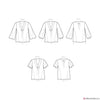 Simplicity Pattern S9333 Misses' Top with Sleeve Variations