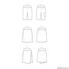Simplicity Pattern S9336 Misses' Knit Skorts & Shorts