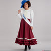 Simplicity Pattern S9352 Girls' Historical Costumes & Face Covers