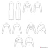 Simplicity Pattern S9372 Misses' Knit Dress & Shrugs