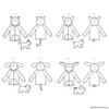 Simplicity Pattern S9391 Toddlers' Jackets & Small Plush Animals