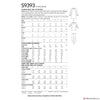 Simplicity Pattern S9393 Children's Dress, Tunic, Top & Trousers