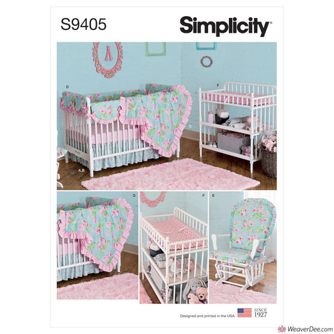 Simplicity Pattern S9405 Nursery Décor