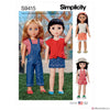 Simplicity Pattern S9415 14" Doll Clothes