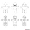 Simplicity Pattern S9417 Stuffed Animals