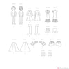 Simplicity Pattern S9420 Mary Poppins 17" Stuffed Doll & Clothes
