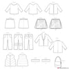 Simplicity Pattern S9421 18" Doll Clothes
