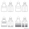 Simplicity Pattern S9436 Adults' & Children's Aprons