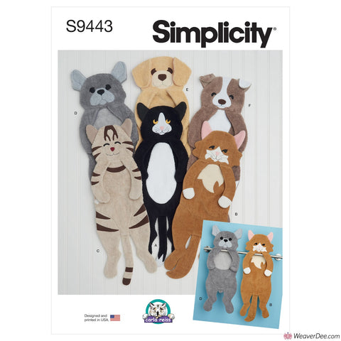 Simplicity Pattern S9443 Animal Towels