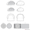 Simplicity Pattern S9445 Pet Bed in 2 Sizes, Chair Cover & Play Mats