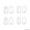Simplicity Pattern S9457 Men's Waistcoats