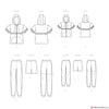 Simplicity Pattern S9482 Boys' & Men's Tracksuit