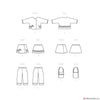 Simplicity Pattern S9504 Children's Jacket, Skirt, Cropped Trousers & Purse