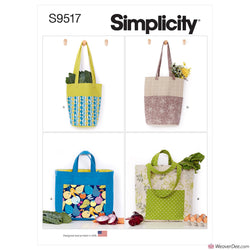 Simplicity Pattern S9517 Shopping Bags