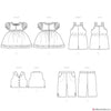 Simplicity Pattern S9534 Doll Clothes 18"