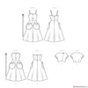 Simplicity Pattern S9536 Misses' Sundress & Bolero - Vintage 1950s