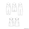 Simplicity Pattern S9558 Girl' Dungarees / Jumpsuits