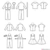 Simplicity Pattern S9567 Doll Clothes 18"