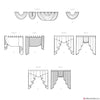 Simplicity Pattern S9571 Valances & Swags