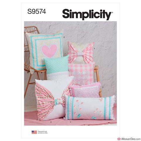 Simplicity Pattern S9574 Pillows
