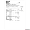 Simplicity Pattern S9577 Misses' Fantasy Princess Costume