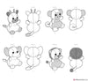 Simplicity Pattern S9584 Plush Animals