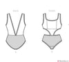 Simplicity Pattern S9609 Misses' & Women's Swimsuits - by Maddie Flanigan
