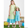 Simplicity Pattern S9617 Children's & Girls' Jumpsuit, Romper & Dress