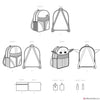 Simplicity Pattern S9619 Disney Star Wars Backpacks & Accessories