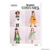 Simplicity Pattern S9625 Toddlers' Tulle Costumes by Andrea Schewe Designs