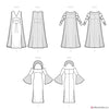 Simplicity Pattern S9629 Fantasy Gown Costumes (Misses' & Women's)
