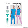 Simplicity Pattern S9650 Unisex Knit Scrubs