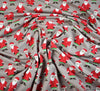 Santa Cotton Jersey Fabric - Taupe